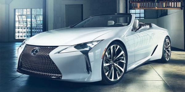 Lexus представил LC в кузове «кабриолет»