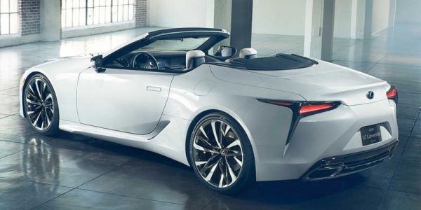 Lexus представил LC в кузове «кабриолет»